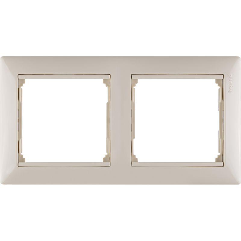 Рамка 2-м Valena горизонт. сл. кость Leg 774352