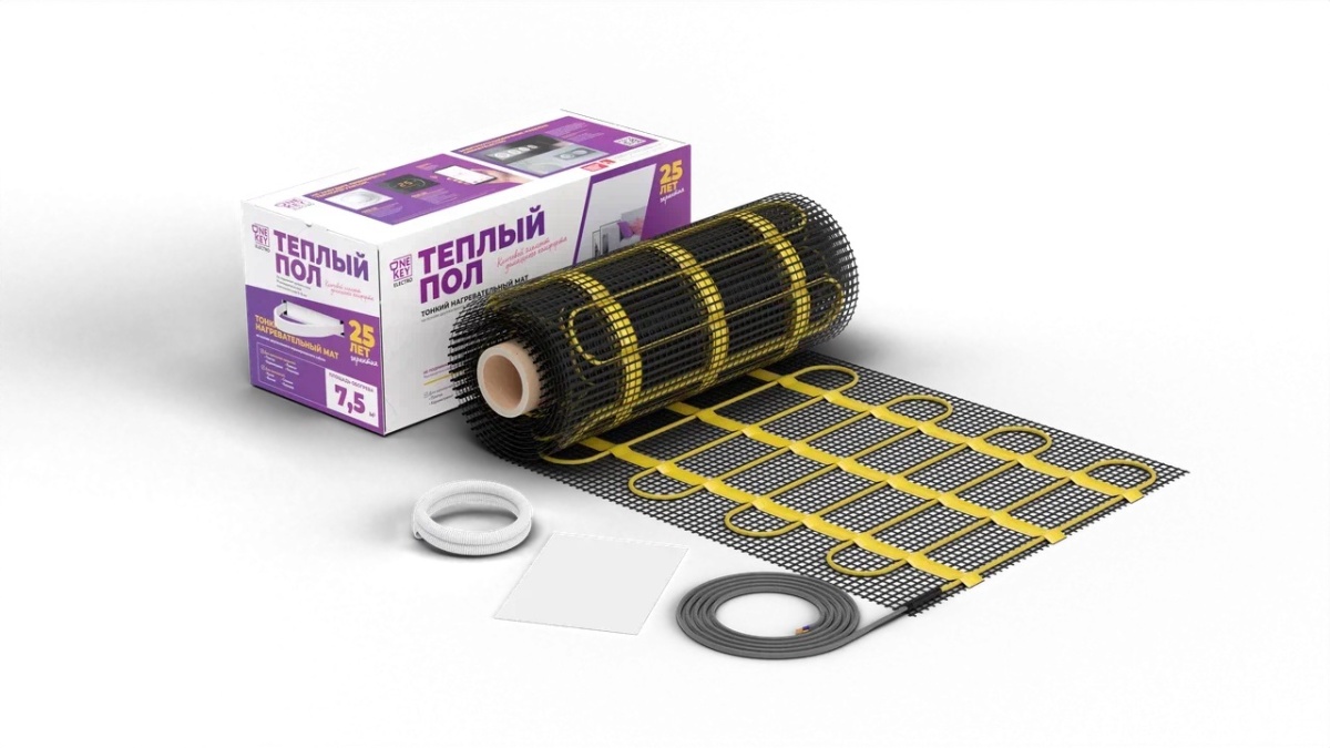 Мат нагревательный для теплого пола OneKeyElectro OKE-300-2.00